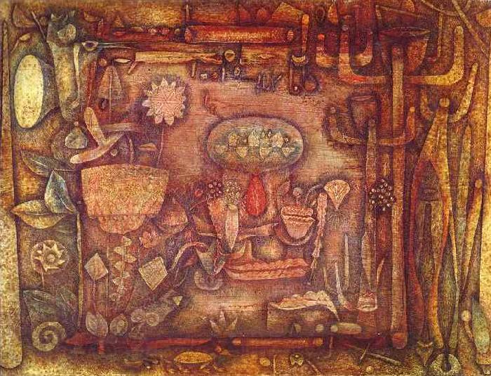 Paul Klee Botanical Theater Norge oil painting art